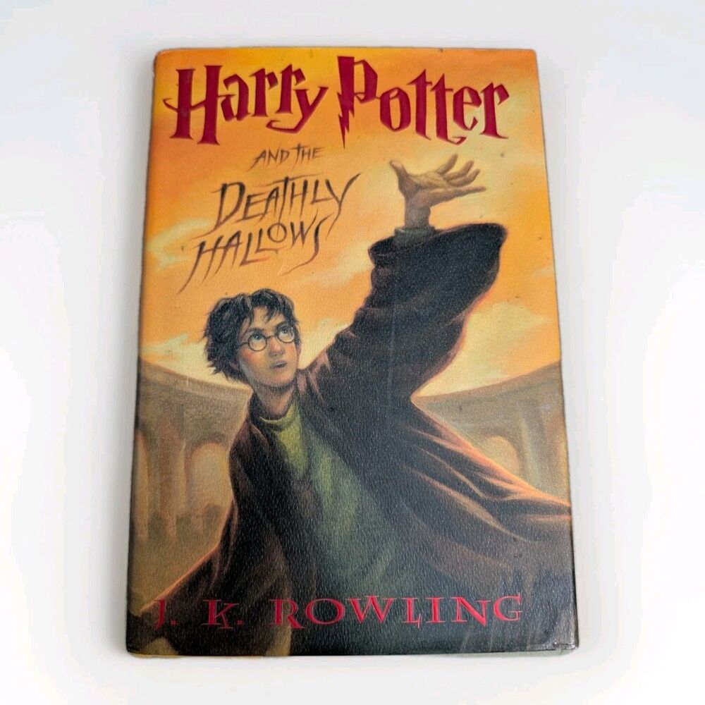 Harry Potter Deathly Hallows Hardcover Book JK Rowling Final Book Classic